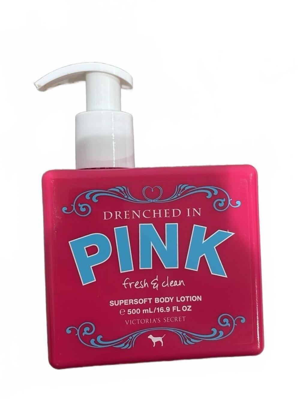 Vintage Y2K Victoria’s Secret PINK Lotion In Scent Fresh & Clean, READ BELOW
